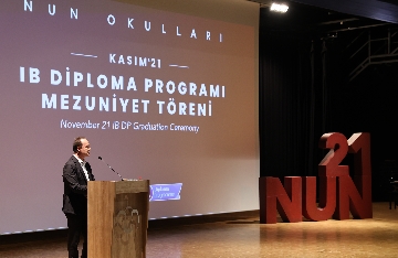 Kasım'21 IB Diploma programı mezuniyet töreni